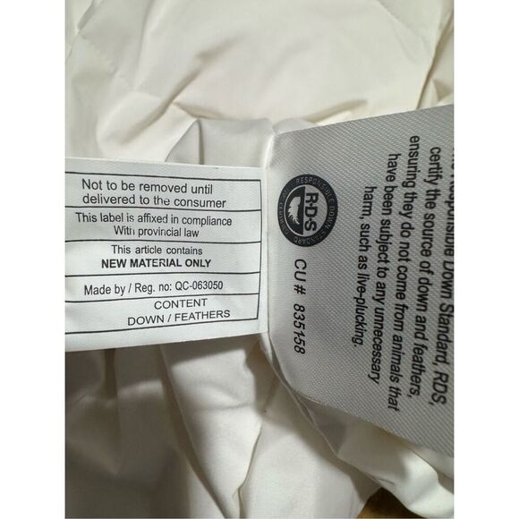 Adroit Atlelier Alice jacket 3/4 sleeves down fill size 2 - Picture 6 of 16